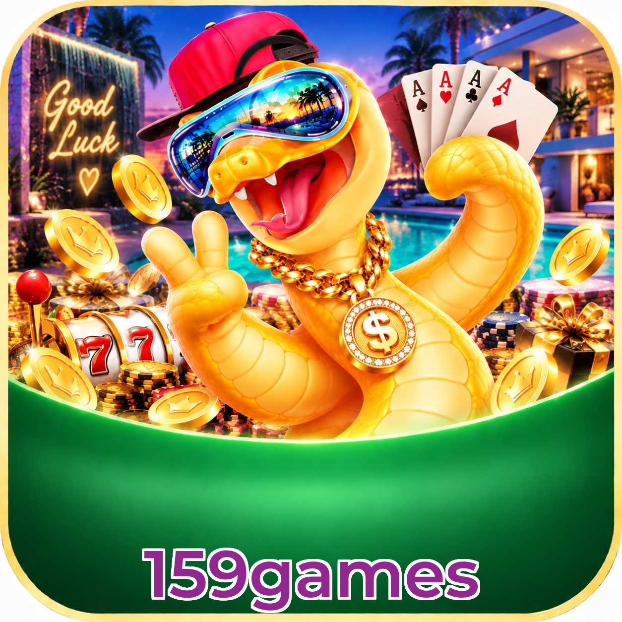 Contedo de jogos no canal Telegram 159games